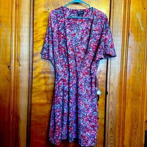 City chic wrap dress